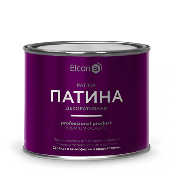 Декоративная патина Elcon Patina красная медь 0,2 кг (20) ССС