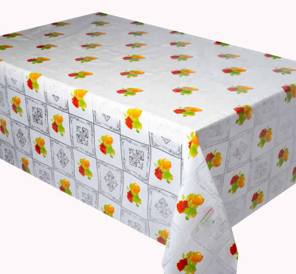 Клеенка ПВХ  без основы Dekorelle Nicole 022, разм. 1,37х20м