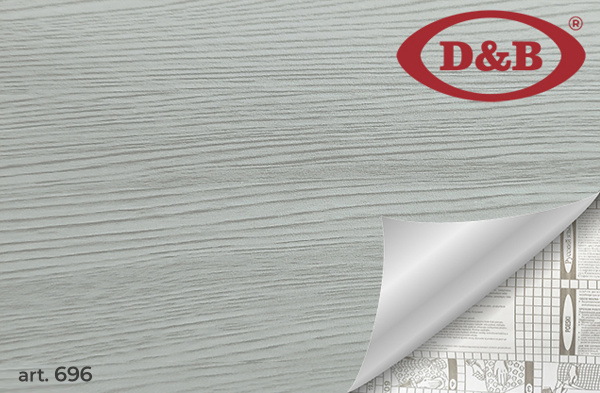 696 Пленка  самокл. D&B  0.67*8м    дерево серое /6