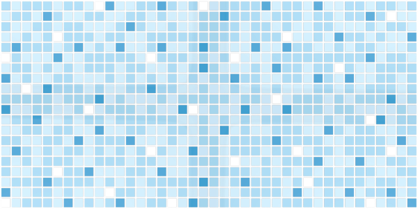 Панель ПВХ Мозайка "Микс голубой"  0,3мм 955х488мм (10) Регул