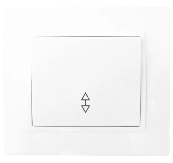 Выключатель 1кл прох. бел. TANGO HOUSE СП 10А, 250В (1/10/200)