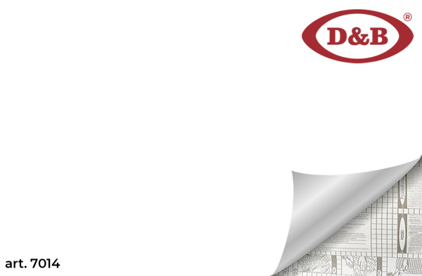 7014 Пленка  самокл. D&B  0.90*8м    белая  /6