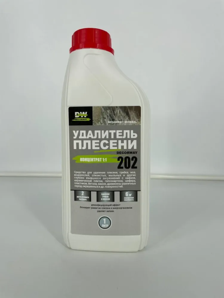 Удалитель плесени 202 "DECORWAY"  1л. концентрат 1:1