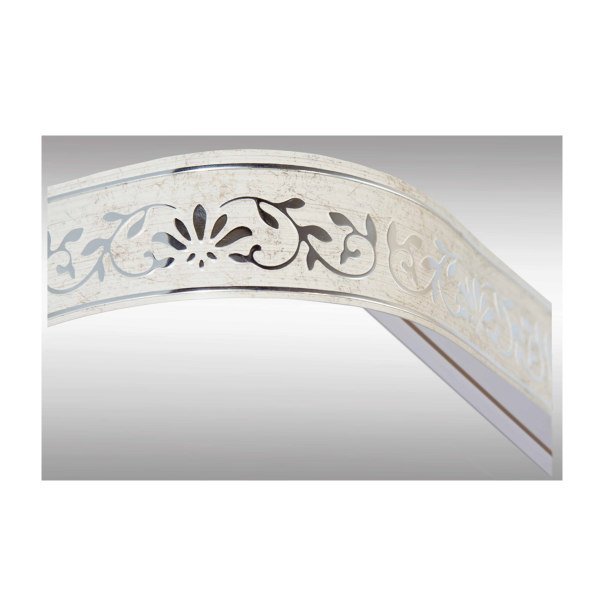 Карниз "Лира" 2,0 краке МК/ "BroDecor" кракэ с серебром