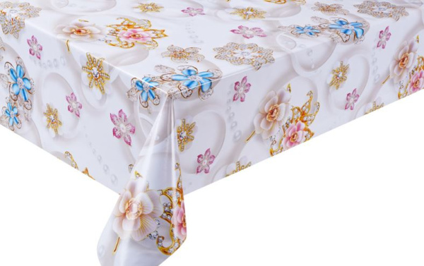 Клеенка DIAMOND TD-0631A на тканевой основе 3D 1.37м*0.28мм*20м