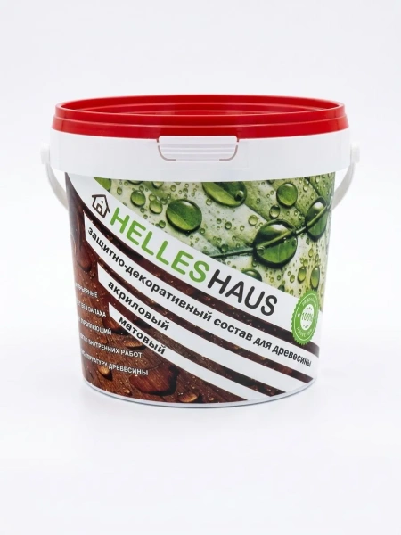 Пропитка на водной основе"HELLES HAUS" калужница  9кг