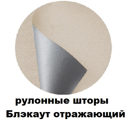 Рулонные шторы Блэкаут отражающий