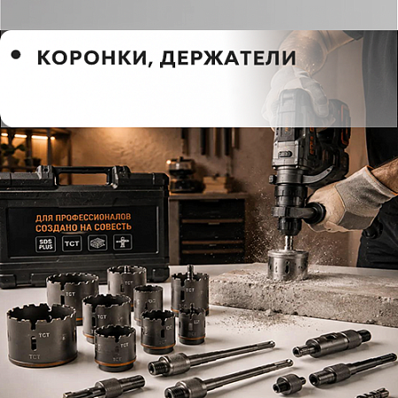 Коронки, держатели Коронки, держатели