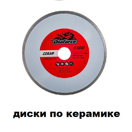 Диски по керамике Диски по керамике