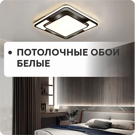 Потолочные белые