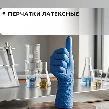 Перчатки латексные