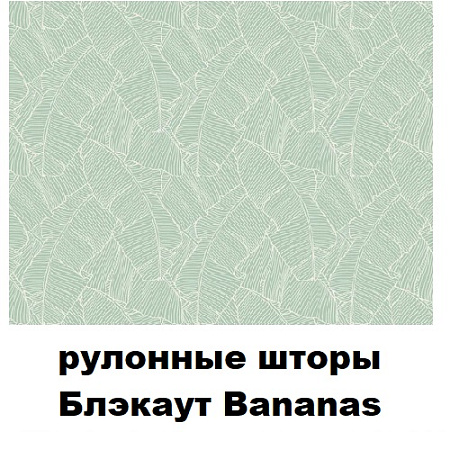 Рулонные шторы Блэкаут Bananas