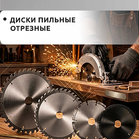 Диски пильные, отрезные Диски пильные, отрезные